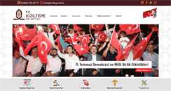 Desktop Screenshot of kiziltepe.bel.tr